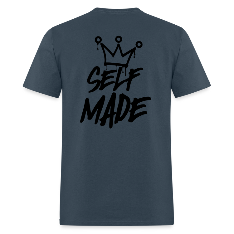 Self Made T-Shirt - blue dusk