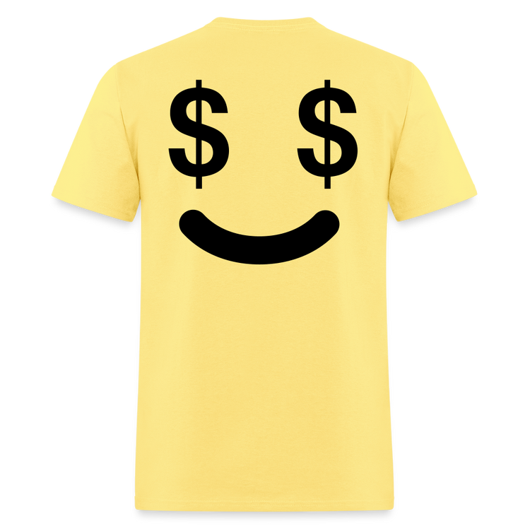 Here comes the money! - cornsilk