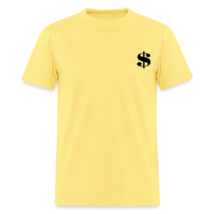 Here comes the money! - cornsilk