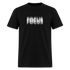 Black Focus Blurry Edition T-Shirt with stacked text design.