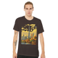 Burj Khalifa Dubai skyline illustration shirt in animated style for travelers architectural design fans and modern streetwear enthusiasts premium unisex cotton tee offering comfort style and global culture appeal ideal for print on demand fashion lines
