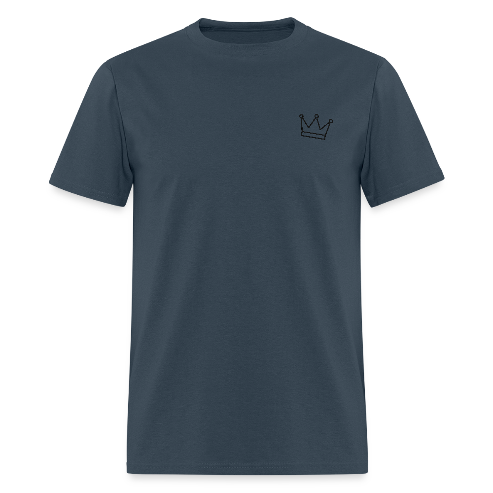 Self Made T-Shirt -  blue dusk