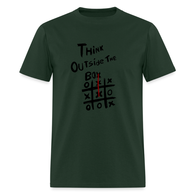 Think Outside The Box - forest green