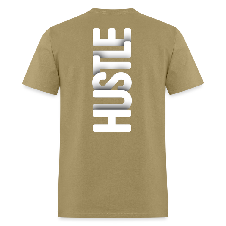 Hustle Never Stops - khaki