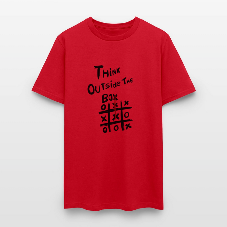 Think Outside The Box - red
