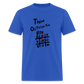 Think Outside The Box - royal blue