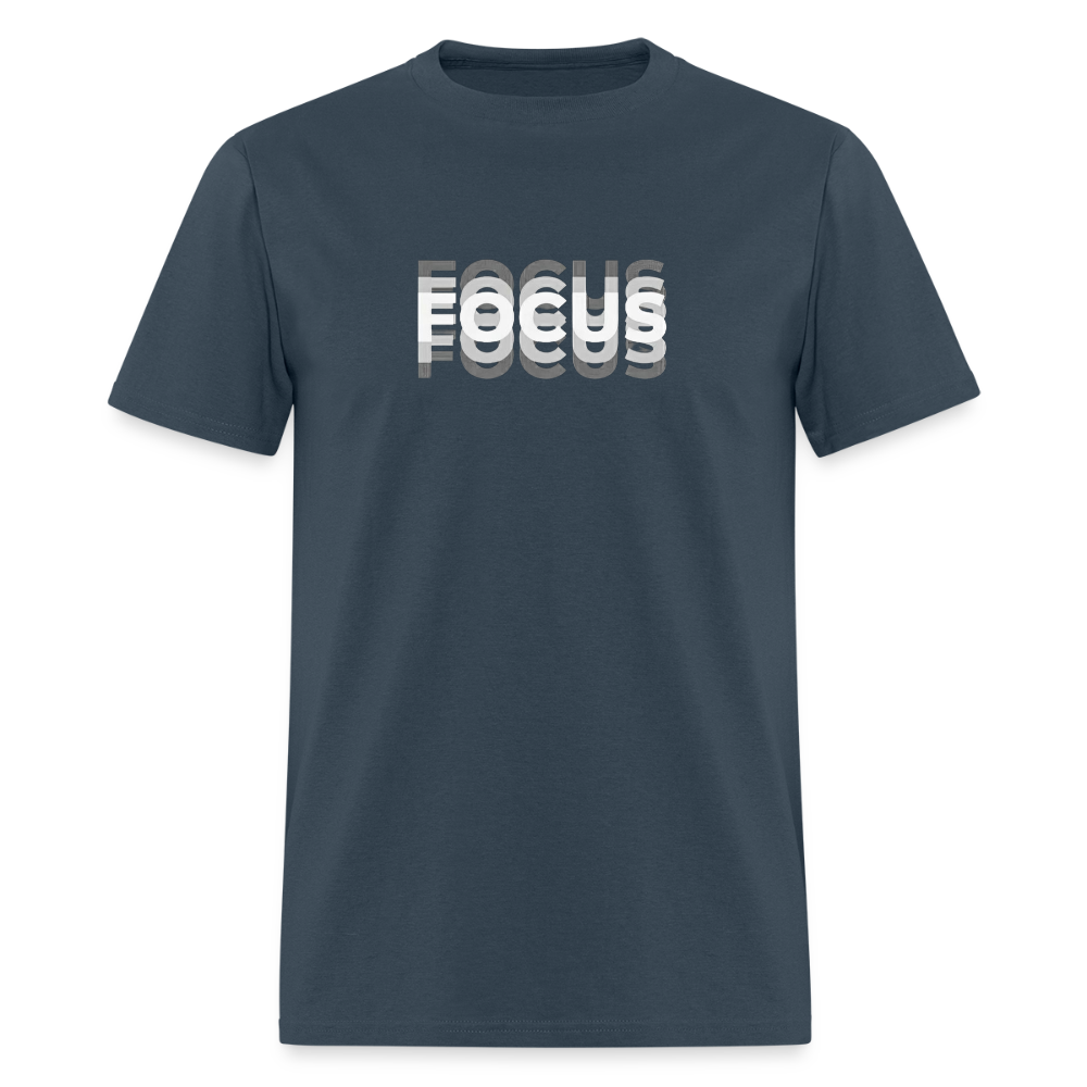 Blue Dusk Focus Blurry Edition T-Shirt, comfortable and stylish.