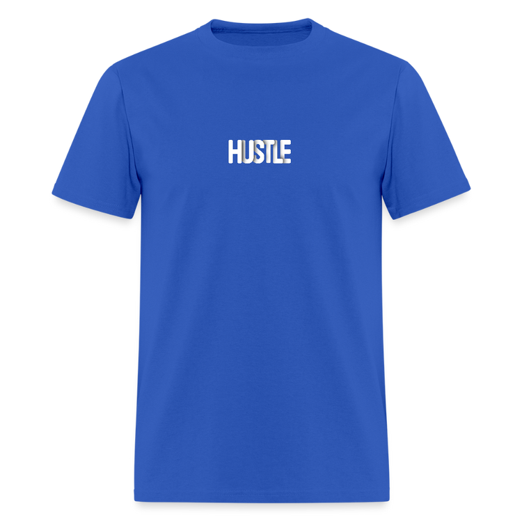 Hustle Never Stops - royal blue