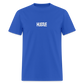 Hustle Never Stops - royal blue