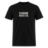 Black Habibi, Move on T-shirt featuring white text.