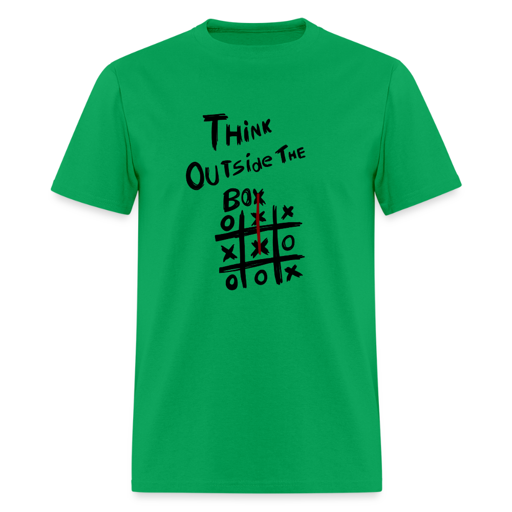 Think Outside The Box - bright green