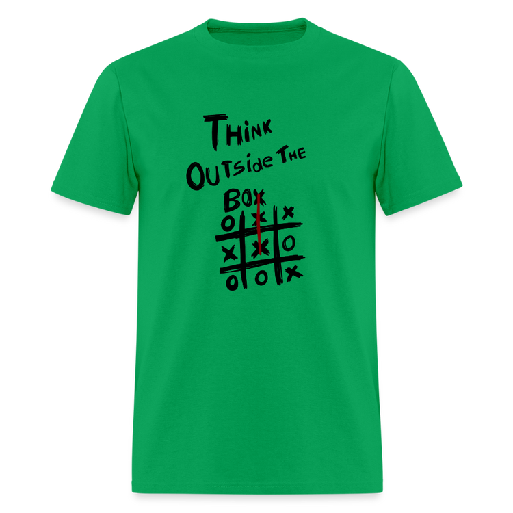 Think Outside The Box - bright green