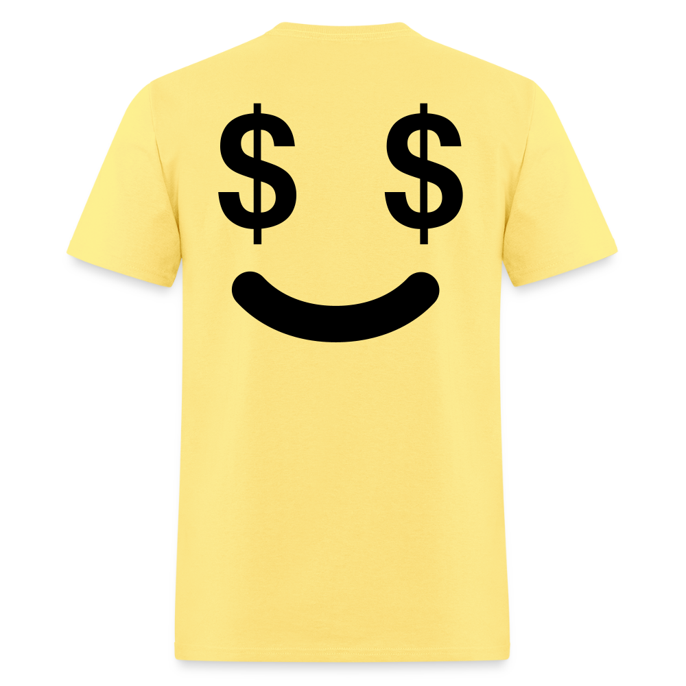 Here comes the money! - cornsilk