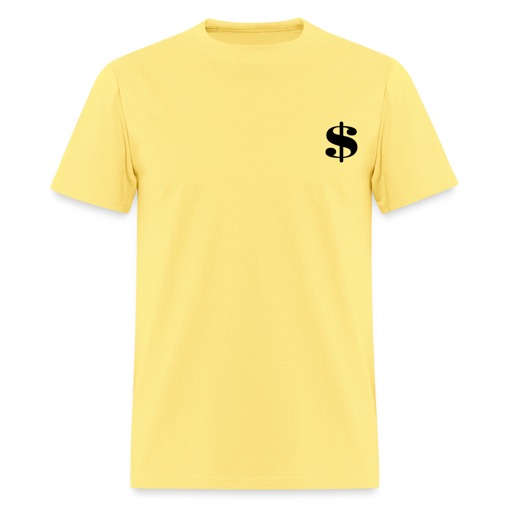 Here comes the money! - cornsilk