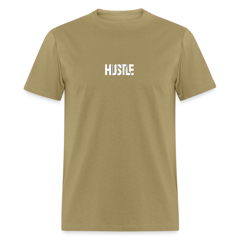 Hustle Never Stops - khaki