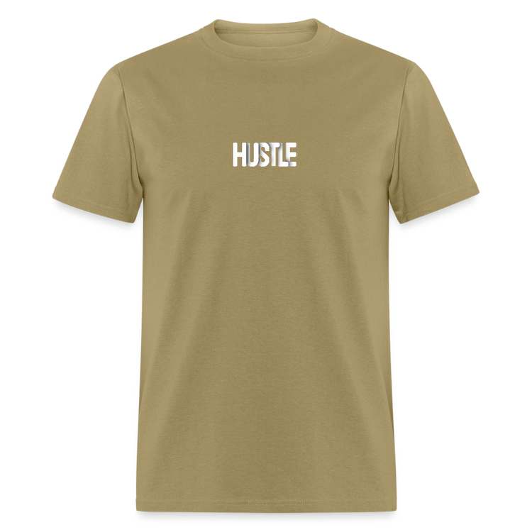Hustle Never Stops - khaki