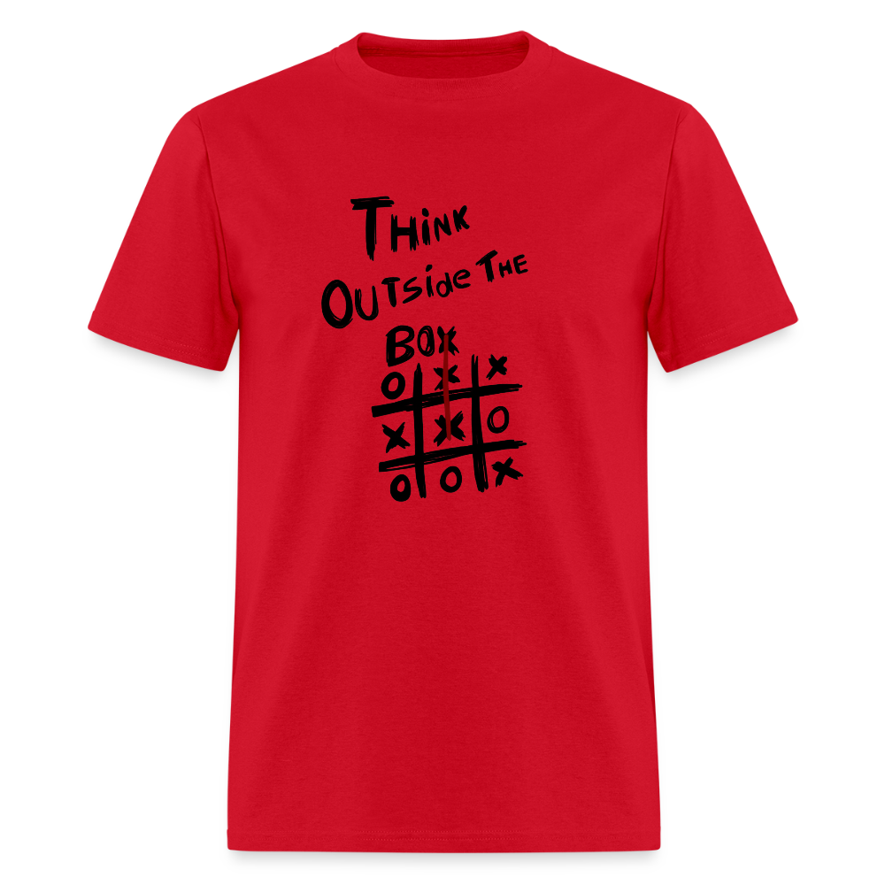 Think Outside The Box - red