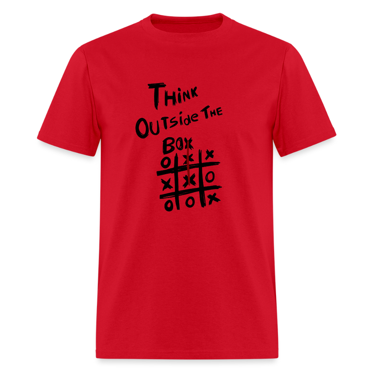Think Outside The Box - red
