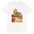 White Rome Colosseum animated style t-shirt featuring bold artistic landmark design in premium cotton fabric. Unisex travel lovers tee for Rome enthusiasts, Italian culture fans and global streetwear fashion. Perfect gift for history buffs and art lovers.
