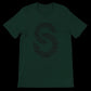 Forest green calligraphy print t-shirt with powerful scripted strength design. Made with soft ring-spun cotton and tailored for comfort. Ideal for statement-making urban outfits, modern Islamic fashion, and eco-friendly wardrobe essentials.
