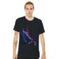 Golden Gate Bridge animated style graphic t shirt designed for print on demand collections and custom streetwear. Comfortable unisex tee with vibrant city art perfect for travelers dreamers and global culture enthusiasts.