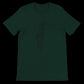 Forest green Palestine calligraphy map t-shirt made with 100 percent soft cotton ideal for direct-to-garment printing. Perfect for fashion inspired by culture, heritage, and urban storytelling through streetwear art and personalized apparel.
