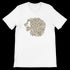 White Arabic calligraphy t-shirt featuring a powerful artistic design printed on premium soft cotton. Unisex DTG tee made with eco-friendly materials perfect for modern cultural streetwear and minimalist fashion lovers.