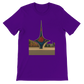 Team Purple Umawyeen Damascus Sword Animated Style T Shirt with vibrant animated Damascus sword print unisex cotton tee for streetwear lovers artistic travelers and cultural print on demand apparel fans