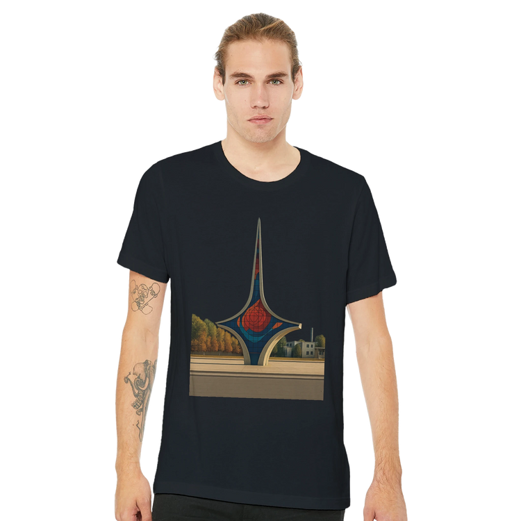 Umawyeen Damascus Sword Animated Style T Shirt cultural heritage streetwear unisex cotton tee with artistic sword print travel inspired fashion for global style lovers and print on demand clothing fans
