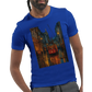 Eco friendly cotton travel graphic tee with animated Istanbul Taksim Street print for global landmark fans premium unisex streetwear and city inspired fashion clothing collections