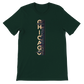 Forest Chicago City Graphic T Shirt with stylish animated skyline print premium cotton tee for travelers urban fashion lovers and cultural landmark collectors