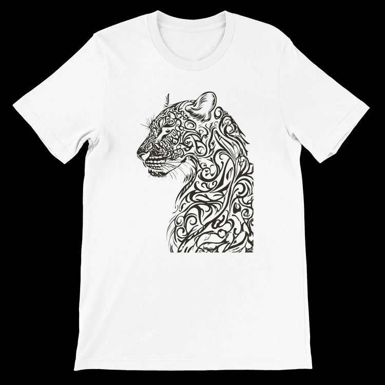 White Sacred Hunt calligraphy style t-shirt with bold Arabic-inspired design printed on ultra-soft 100 percent Airlume combed and ring-spun cotton. Premium unisex DTG-optimized tee featuring cultural lettering, modern minimalist aesthetic, and tailored side-seamed fit. Perfect for fashion-forward streetwear lovers, identity-based apparel, and wearable art trends. Eco-friendly calligraphy print shirt for men and women.