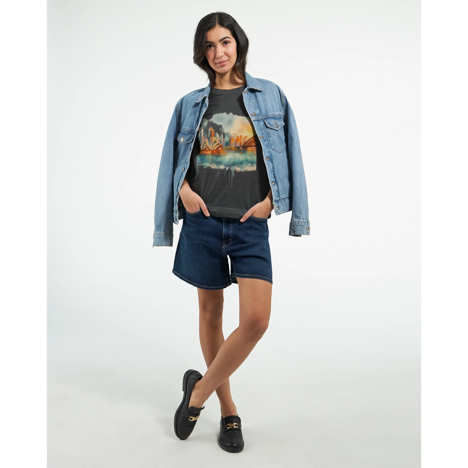 Stylish global heritage t-shirt featuring Sydney&