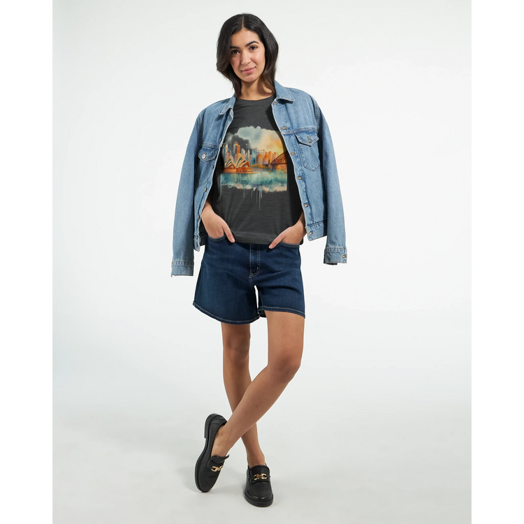 Stylish global heritage t-shirt featuring Sydney&