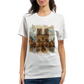 Artistic Notre Dame Cathedral Paris printed t shirt for travelers and city lovers. Bold landmark design with modern streetwear appeal crafted in eco friendly cotton for premium comfort and lasting style.
