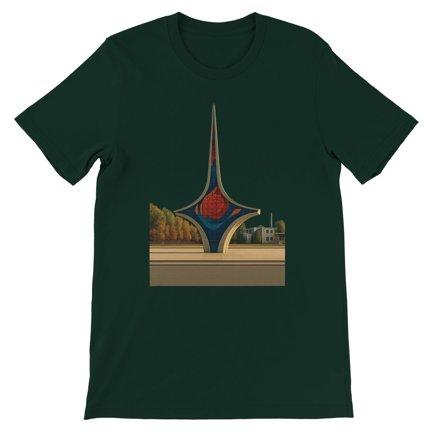 Forest Umawyeen Damascus Sword Animated Style T Shirt featuring Damascus sword design in animated style high quality cotton unisex tee for cultural streetwear lovers travelers and art inspired clothing collectors