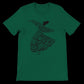 Evergreen calligraphy t-shirt with Arabic whirling dance artwork printed on high-quality cotton for cultural fashion lovers combining comfort with visual storytelling and modern Islamic fashion vibes