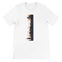 White Chicago City Graphic T Shirt with animated skyline design featuring bold Chicago lettering and vibrant city art perfect unisex streetwear travel tee for urban culture lovers and iconic landmark fashion fans
