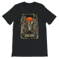 Black Tokyo Nights animated t shirt featuring bright neon Tokyo city design stylish premium cotton unisex fit eco friendly streetwear perfect for anime fans travelers and vibrant Japanese culture fashion